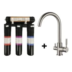 Purificateur D’eau - AquaPlus - Waterclic - Avec Robinet 3 Voies