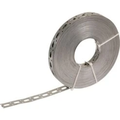 Bande Perforée Galvanisé - 17 Mm - 25 M - Sélection Cazabox