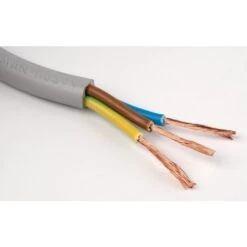 Câble H05 VV-F - Dhome - 3G2,5 Mm² - Gris - L. 50 M -CAZABOX SOLDES 804387 i 2