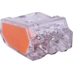 Mini Borne De Connexion Orange - 3 X 2 Mm² - Vendu Par 120 - SIB