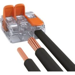 Mini Borne De Connexion à Levier 2 Fils - Série 221 - Vendu Par 100 - Wago 7 Mini Borne De Connexion à Levier 2 Fils - Série 221 - Vendu Par 100 - Wago -CAZABOX SOLDES 898008 u3