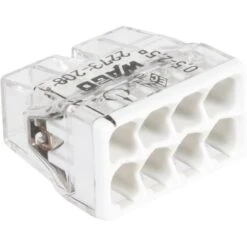 Borne De Connexion Wago Série 2273 Fil Rigide - Vendu Par 50 - Wago