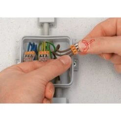 Borne De Connexion Wago Série 2273 Fil Rigide - Vendu Par 50 - Wago -CAZABOX SOLDES 898022 u2