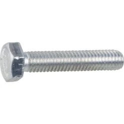 Vis Métaux - Viswood - Tête Hexagonale - Acier Zingué - 10 X 35 Mm - Boîte De 100