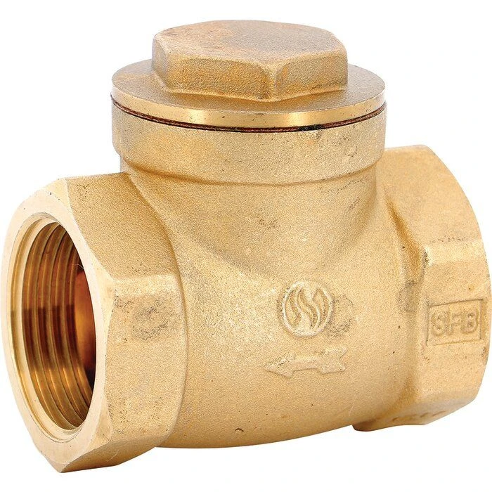 Clapet Anti-retour Laiton Simple Battant - FF 1"1/4 - Série 301 - Sféraco 1 Clapet Anti-retour Laiton Simple Battant - FF 1"1/4 - Série 301 - Sféraco