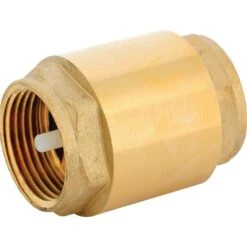 Clapet Anti-retour Laiton Double Guidage - Obturateur Nylon - FF 1/2" - Série 306 - Sféraco