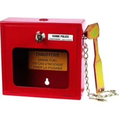 Coffret Vanne Police Avec Serrure - Coditherm
